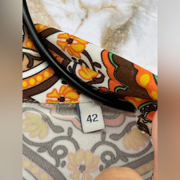 Camicettasnob wrap multicolored dress size 42/8 - Picture 8 of 12